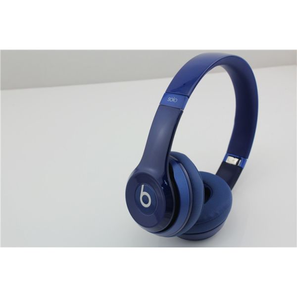 Beats Solo2 Gloss Blue Headphones Beats By Dre Wired Headphones with seal box