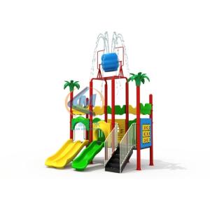 Interactive Children Water House Commercial Water Play Park Outdoor Small Size
