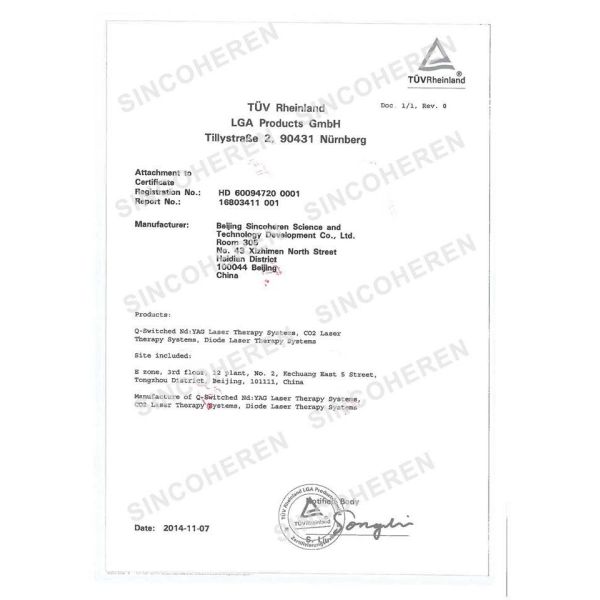 Stationary Diode Laser Hair Removal Machine