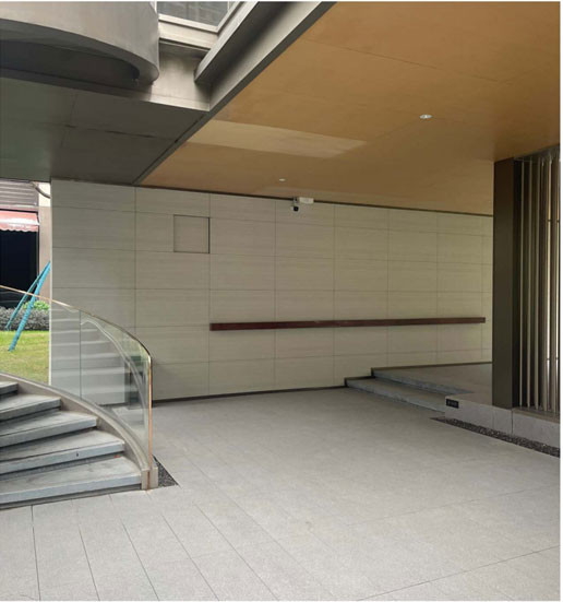 White Wood Grain 60x120cm Matte Porcelain Tile for Outdoor Walls