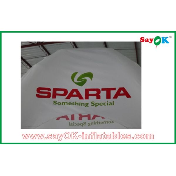 ткань Оксфорда раздувного шатра работы на открытом воздухе или шатры PVC белые располагаясь лагерем раздувные шатры для продажи