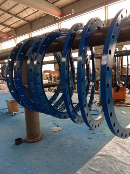 High Pressure Forged Stainless Steel Flange Large Diameter Carbon Steel Pipe Flanges