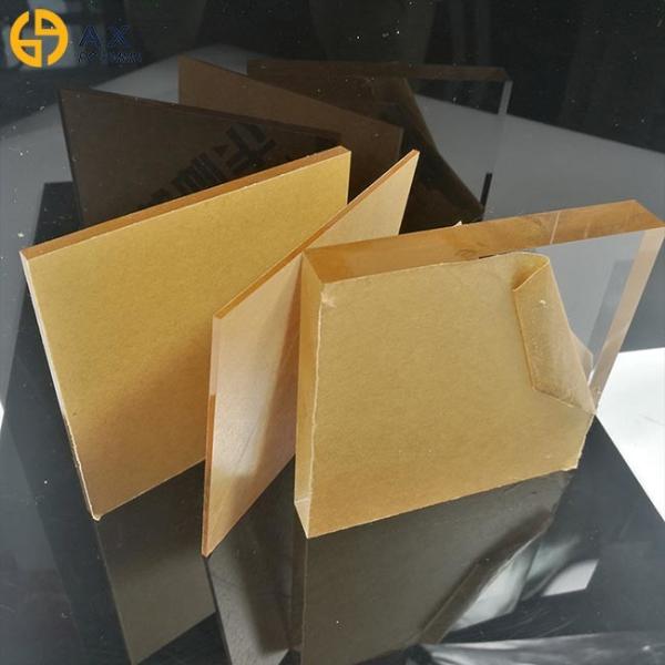 ANXIN  Scratch resistant plexi glass pmma uv Plastic 1220*2440mm 10mm pmma opal acrylic sheet