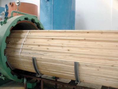 Porta de madeira de alta temperatura da autoclave para industrial, de alta pressão de madeira e de alta qualidade