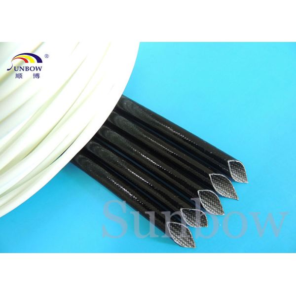 silicone fibre glass sleeves Silicone fiberglass sleeving for wire harness insulation