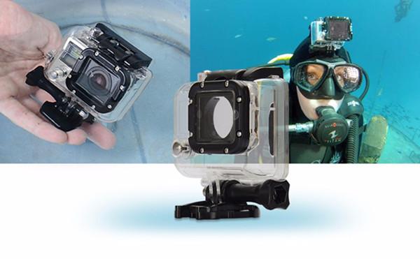 Go Pro Accessories Action Camera WaterProof Housing Shell Case For GoPro Hero 3 Accessories