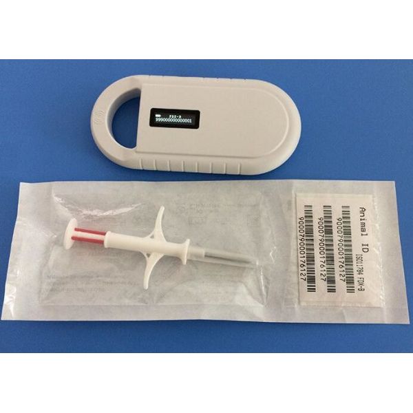 134.2khz Frequency Animal ID Microchip For Fish / Rat Identification Tracking