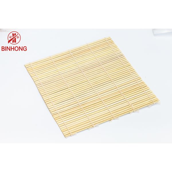 Естественная бамбуковая циновка завальцовки суш