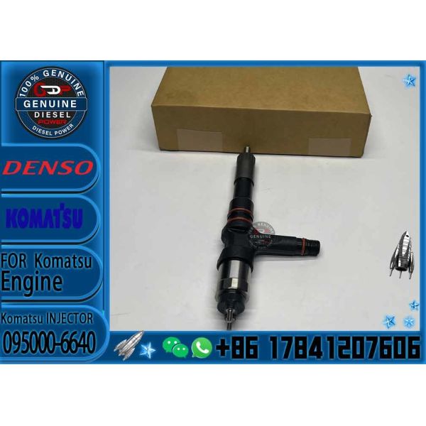 高品質の普通鉄道燃料注入器 095000-6640 0950006640 6251-11-3200 6251-11-3201 KOMATSU SAA6D125E-5C/5Dのために