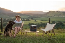 Работа в путешествиях Портативная электростанция на открытом воздухе AC 100-240V 50 60Hz