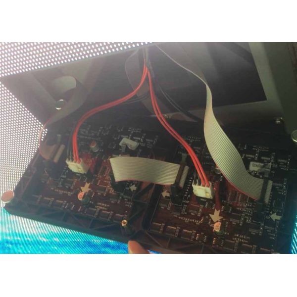 High Brightness Indoor LED Video Wall P4mm 110-240 Volt Showcase / Shopwindow