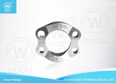 Carbon Steel SAE Split Flange Clamps 3000 PSI SAE J518 Hydraulic Hose Fittings