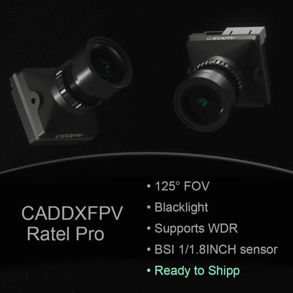 Ratel Pro 1500 1800TVL Thermal Night Vision Camera for RC FPV Drones 5-15 Inches ABS Racing Drone Kits Security Protection
