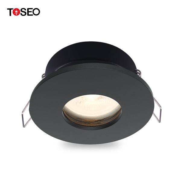 Diodo emissor de luz Recessed preto IP65 impermeável Downlight de 50 W para a cozinha