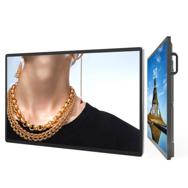 75 LCD Wall Mounted Digital Signage Kiosk For Corporate Office Doctors