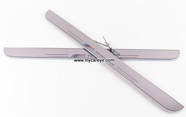 BMW Z4 Car accessory stainless steel scuff plate door sill plate light LED