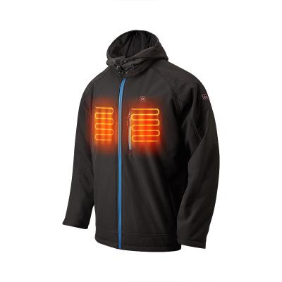 Revestimentos elétricos laváveis do inverno para o algodão Windproof do poliéster dos homens