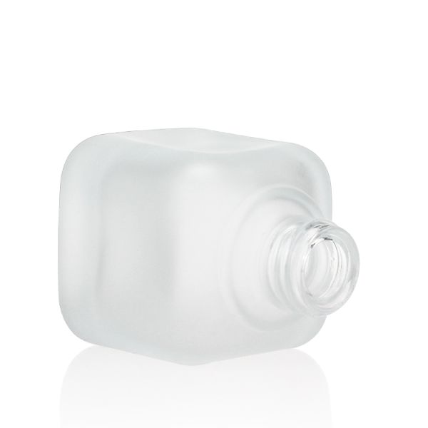 Base liquide de estampillage chaude des fioles 30ml en verre bouteille en verre givrée de 1 once