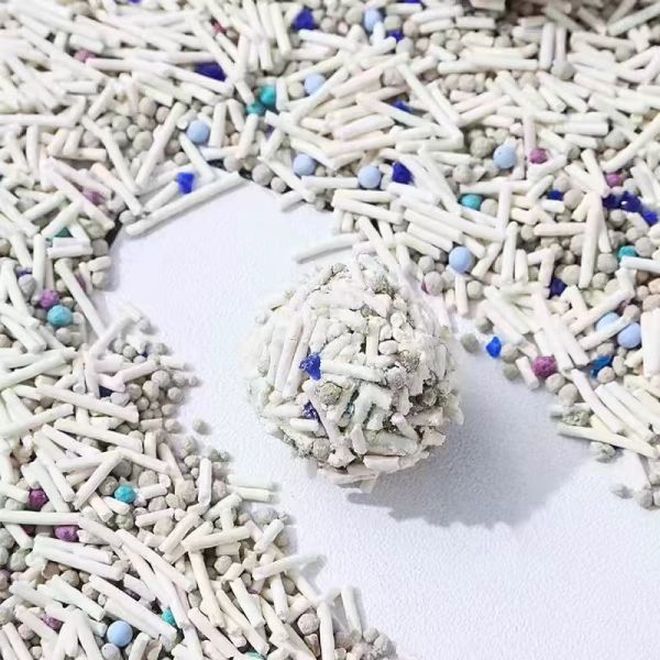 ODM Cat Litter Tofu Mix Bentonite Eco Friendly Tofu Cat Litter