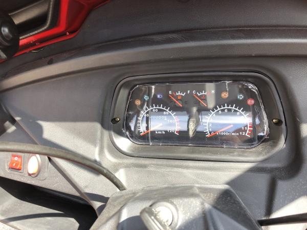 Triciclo de carga motorizado com 5 folhas de mola traseiras e chassi 40 * 60