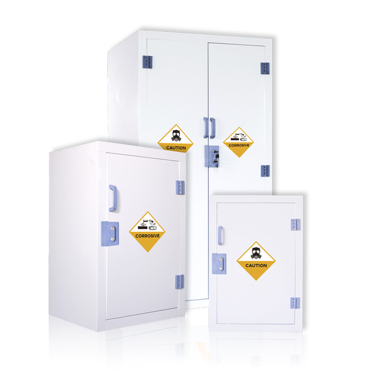 Modern Laboratory Storage Cabinet 2 Door Storage Drawers Cabinet Moisquite Resistant For Hospital