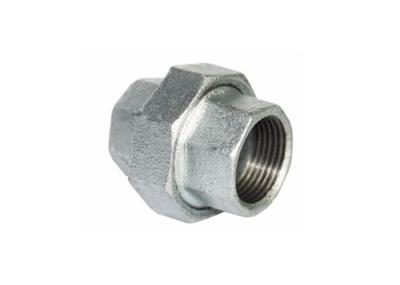 En 10242 Plumbing Pipe Fittings , 3 4 Pipe Union Threaded Pipe Coupler Wearable