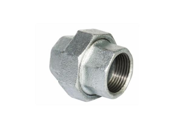 En 10242 Plumbing Pipe Fittings , 3 4 Pipe Union Threaded Pipe Coupler Wearable
