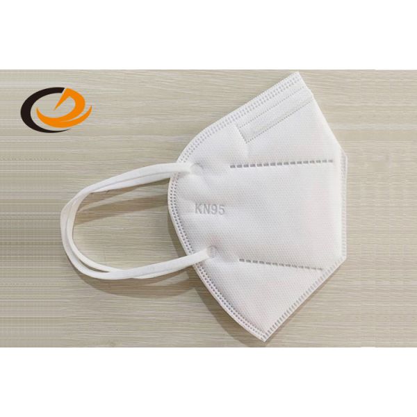 KN95 Disposable Dust Masks , Medical Grade Non Woven Fabric Mask Light weight
