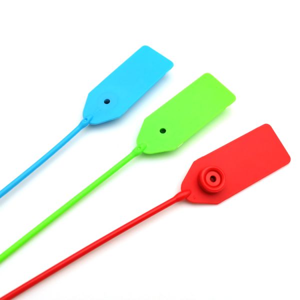600mm Length Plastic Security Seal with PP and Stainless Steel Material for 269.5 N Tensile Strength Container Security Lock