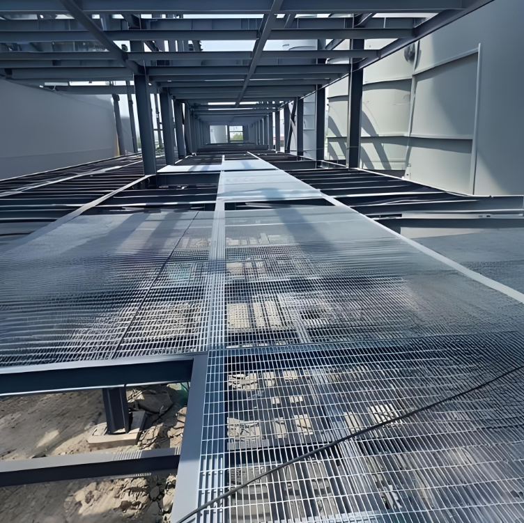 Stainless Steel 304 Galvanized Steel Grating Anti Corrosion Offshore Platform Grating Panel
