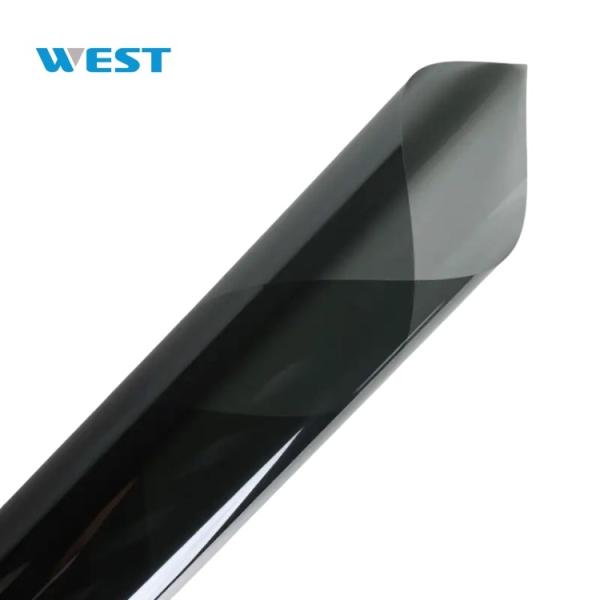 Vehicles Clear Nano Ceramic Tint Black Outside Anti UV Ceramic Car Window Film