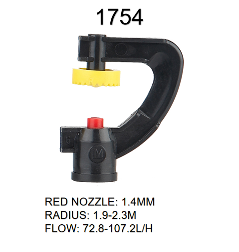 360 Agriculture Irrigation G Type Insert for Ground Upside Down Refraction Micro Sprinkler