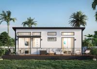 Família Solteira Exquisita Casa de Estruturas de Aço Leve Design Para Casas de Férias à Beira Mar