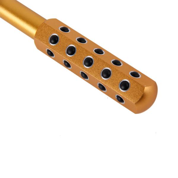 24k Gold Facial Beauty Device , Beauty Face Massage Roller 193 * 19 Mm