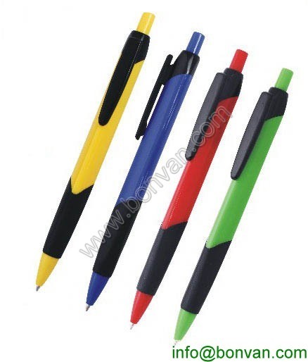 4 color promotional plastic ballpoint pen, four colors ballpoint pen