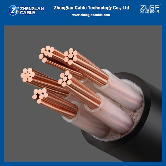 1KV 4,5 ядра Кабель питания 4x150+1x70mm2 CU/XLPE/PVC IEC 60502-1