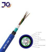 Câble optique de fibre de conduit de noyau de la veste 288 de Bule LSZH