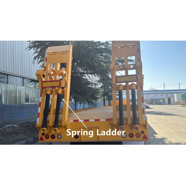 3 оси 80 тонн низкополосной полуприцеп для продажи на Мадагаскаре