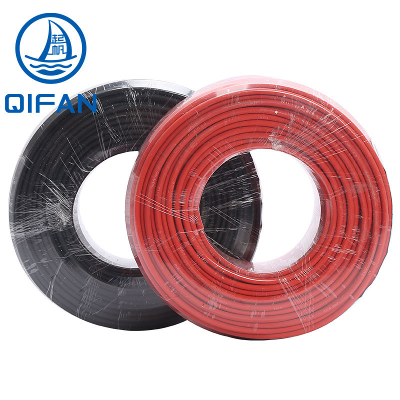 4 мм солнечный фотоэлектрический кабель TUV одобренный тончайший стенный солнечный кабель PV1-F 1X4mm2 кабель