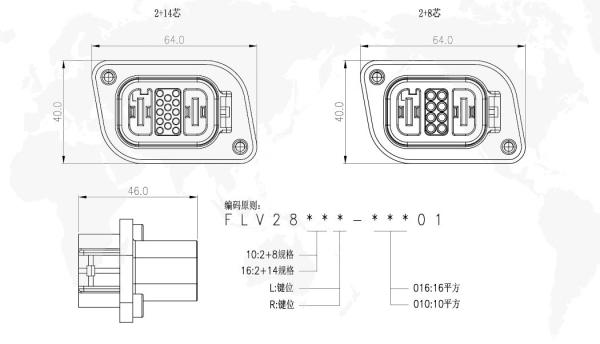 CE Waterproof Electrical 300V 100A Battery Connectors Signal Transmission 3000 Mechanical Life