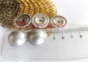 Fast Type 22mm Stainless Steel Insulation Dome Caps For Locked Lacing Anchors