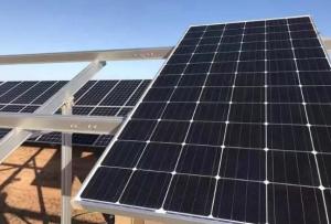 Quadro de alumínio de alto desempenho de painel solar com anodização e resist