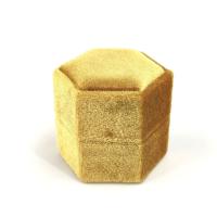 G73 Gold Velvet Ring Packaging Box Elegant Jewelry Gift Box Perfect for Any Occasion