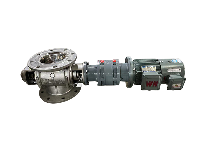DN150 Standard Stainless Steel Rotary Feeder Valve Customized