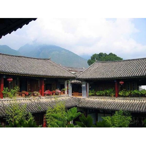 Серый цвет мечети старых Unglazed китайских черепиц глины японский строя керамический