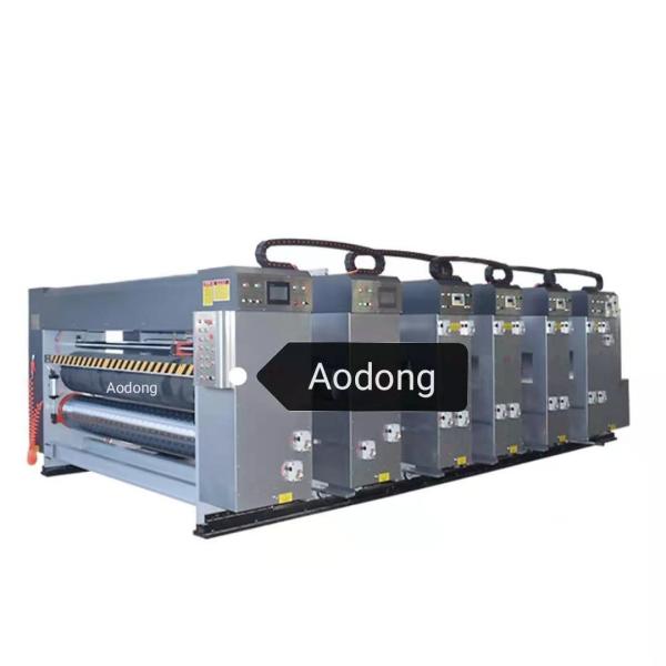 Flexo automatizado corrugou a máquina, máquina de impressão de duas cores de Flexo