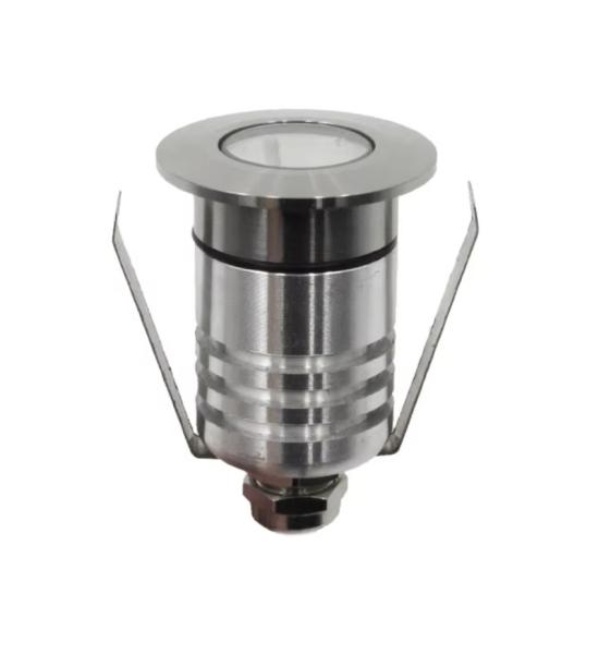Recessed LED Underground Lights IP67 In Ground Garden Lights Stainless Steel DC12V 1W 3W