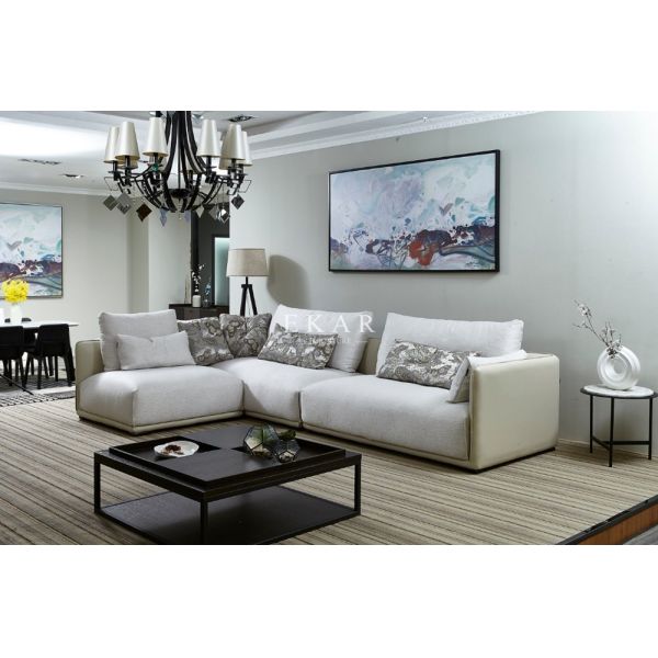 Italian 2020 New Style Home Furniture Living Room Fancy Fabric Sofa Sets AW-1731