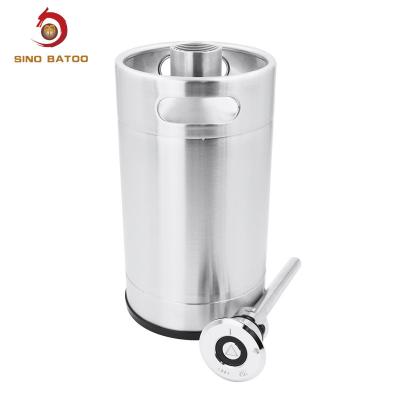5 litros de aço inoxidável Mini Beer Kegs