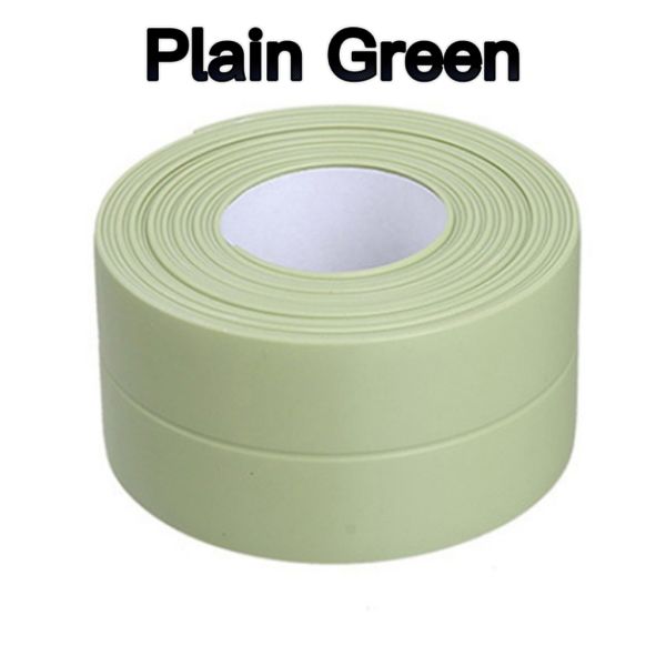 1mx3.8cm Kitchen Sealing Strip PVC Nano Self Adhesive Caulking Tape